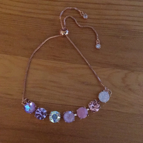 Shades of Purple + Pink Ombré Bracelet - Picture 12 of 13